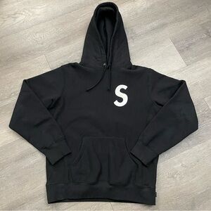 Supreme S Logo Hoodie + Heavy Nylon Anorak